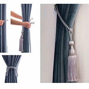 Home decor, curtain tieback,